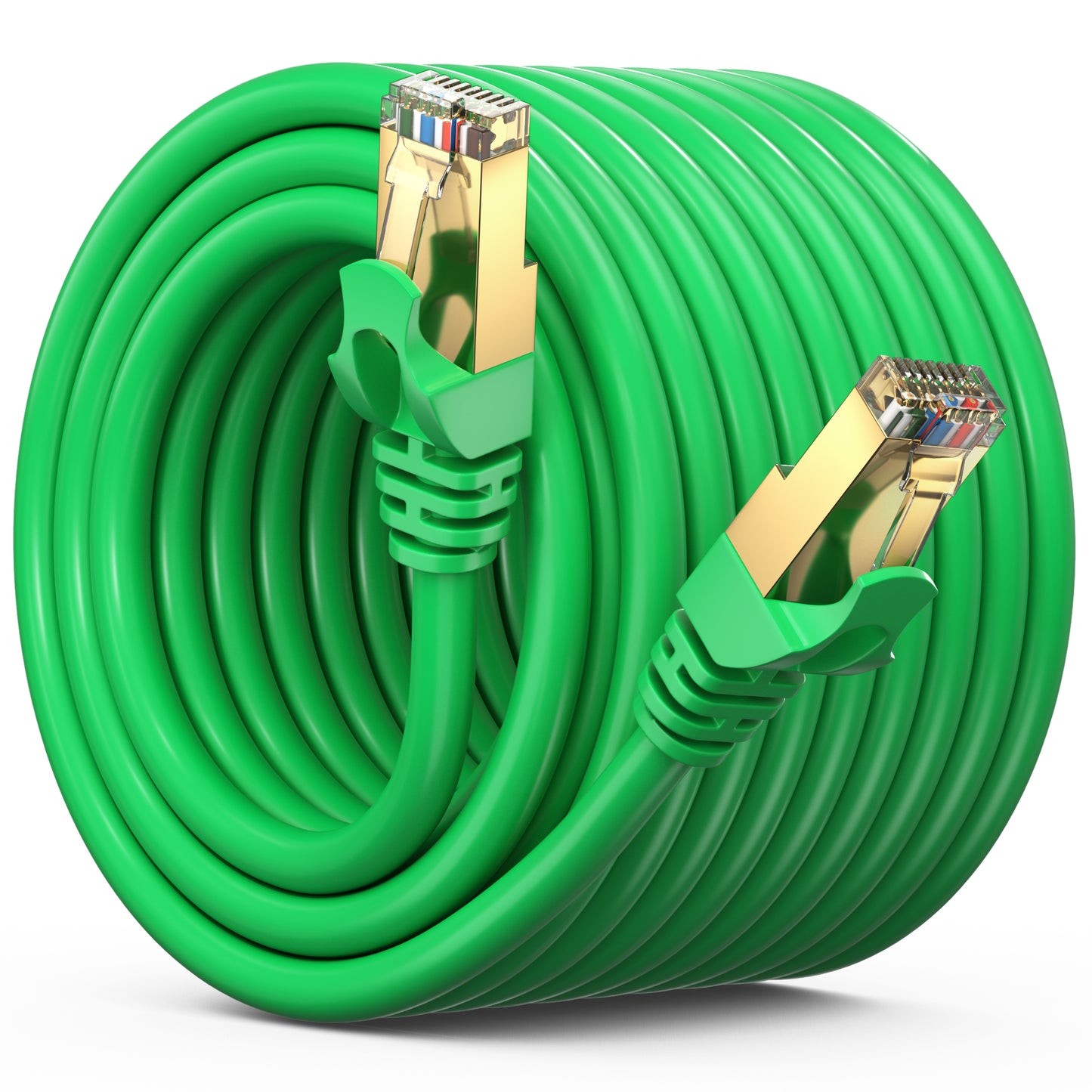 Cat 7 Ethernet Cable High-Speed Cat7 Internet & Network LAN Patch Cables, RJ45 Connectors