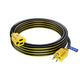 Maximm Extension Cord 1 Outlet 16 Gauge, Colored Wire, ETL Listed