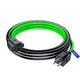 Maximm Extension Cord 1 Outlet 16 Gauge, Colored Wire, ETL Listed