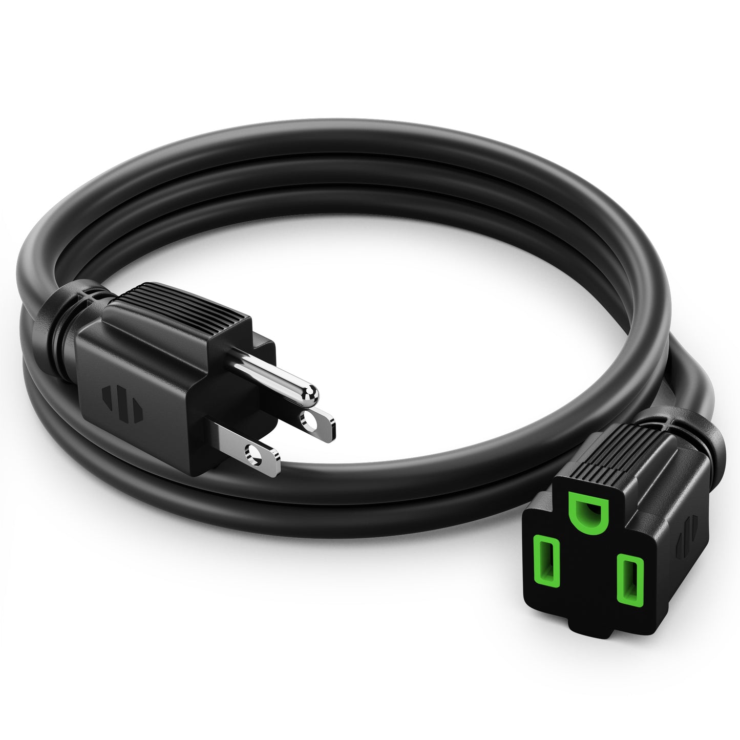 Extension Cord Power Cords Indoor 16 Gauge Wire Heavy Duty ETL Listed
