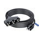 Extension Cord with 3 Outlets, 16 Gauge Indoor/Outdoor (2 Tone)