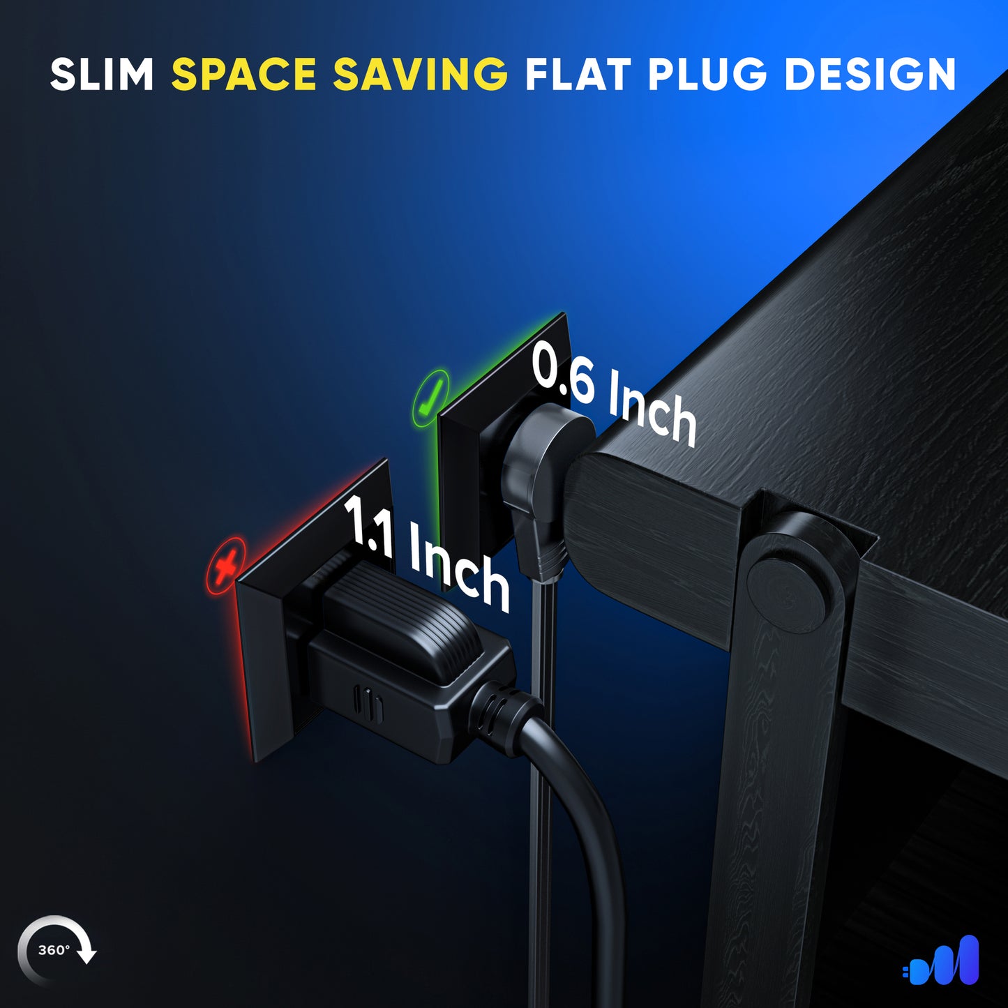 1 FT / Black, 3 FT / Black , 6 FT / Black