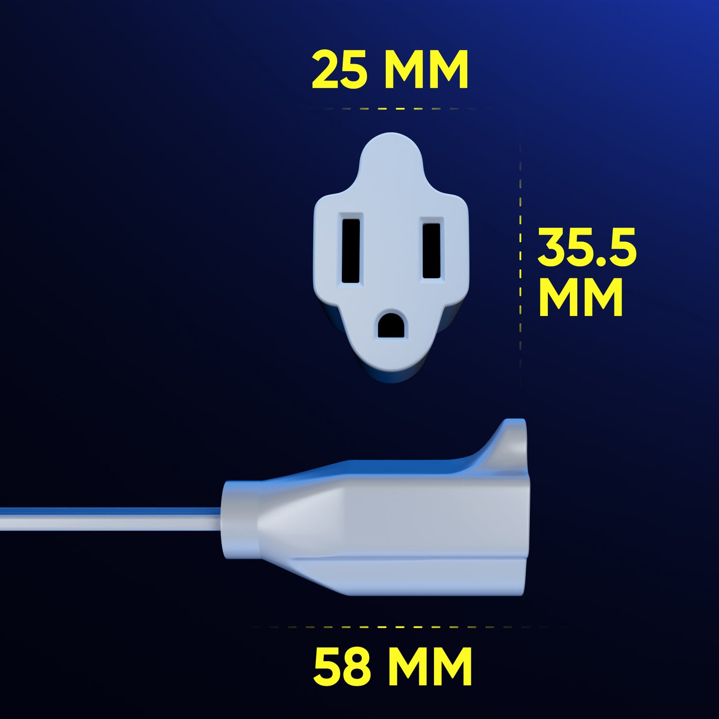 1 FT / White, 3 FT / White , 6 FT / White