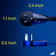 1 FT / Black, 2 FT / Black, 3 FT / Black, 6 FT / Black, 10 FT / Black, 15 FT / Black, 25 FT / Black, 50 FT / Black, 30 FT / Black