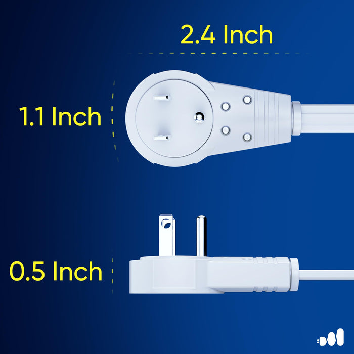 1 FT / White, 2 FT / White, 3 FT / White, 6 FT / White, 10 FT / White, 15 FT / White, 25 FT / White, 30 FT / White, 50 FT / White