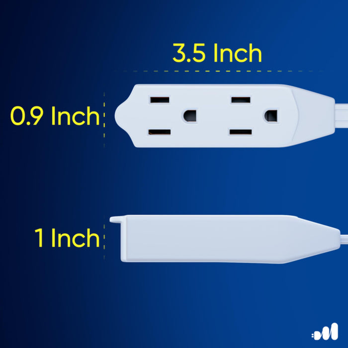 1 FT / White, 2 FT / White, 3 FT / White, 6 FT / White, 10 FT / White, 15 FT / White, 25 FT / White, 30 FT / White, 50 FT / White