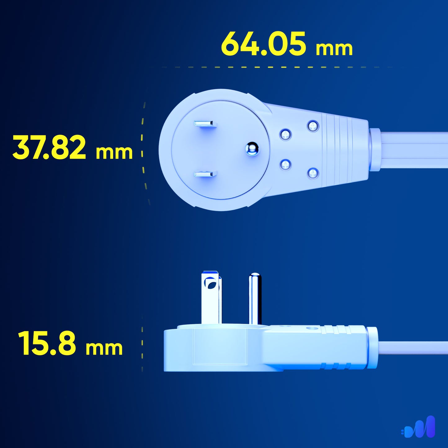 1 FT / White, 3 FT / White , 6 FT / White