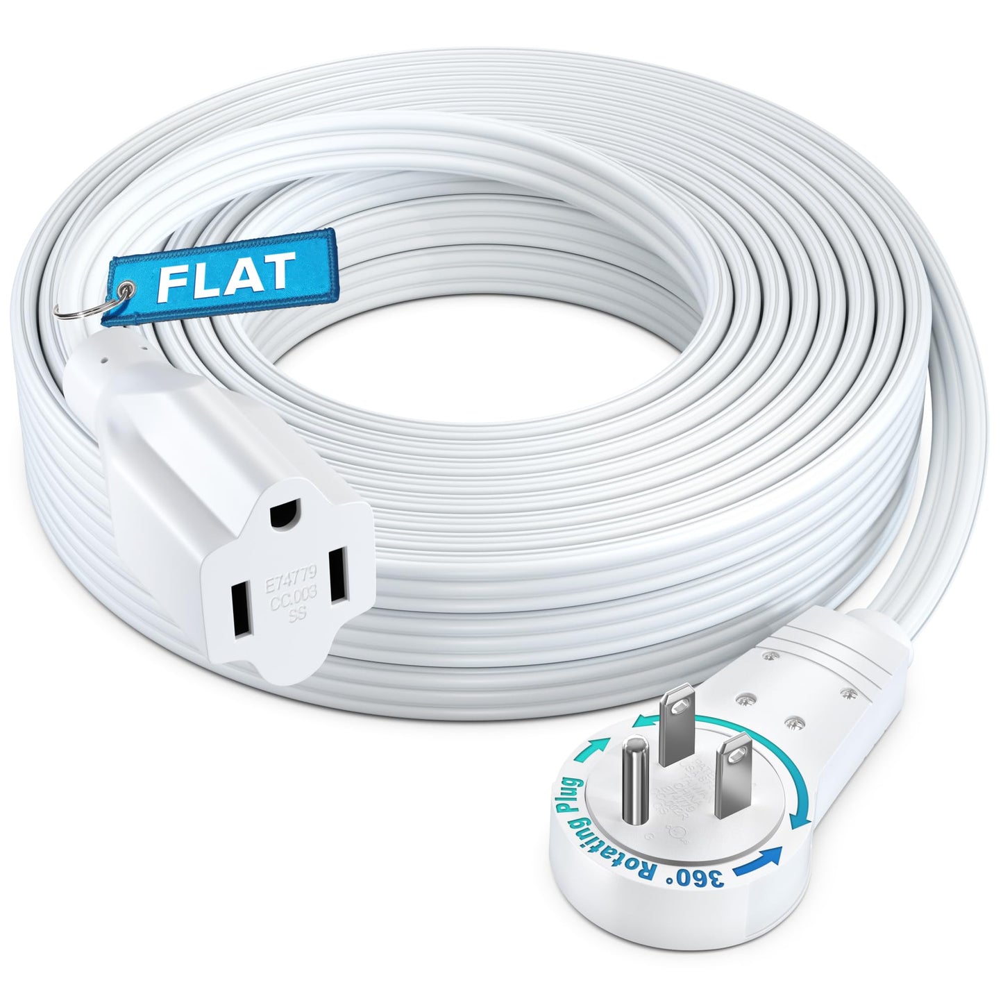 50 FT / White