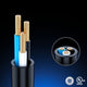 0.5 FT / Black, 2 FT / Black, 3 FT / Black, 6 FT / Black, 10 FT / Black, 15 FT / Black, 20 FT / Black, 25 FT / Black, 50 FT / Black