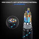 Black / 0.6 FT, Black / 1.5 FT, Black / 3 FT, Black / 4 FT, Black / 6 FT, Black / 8 FT, Black / 10 FT