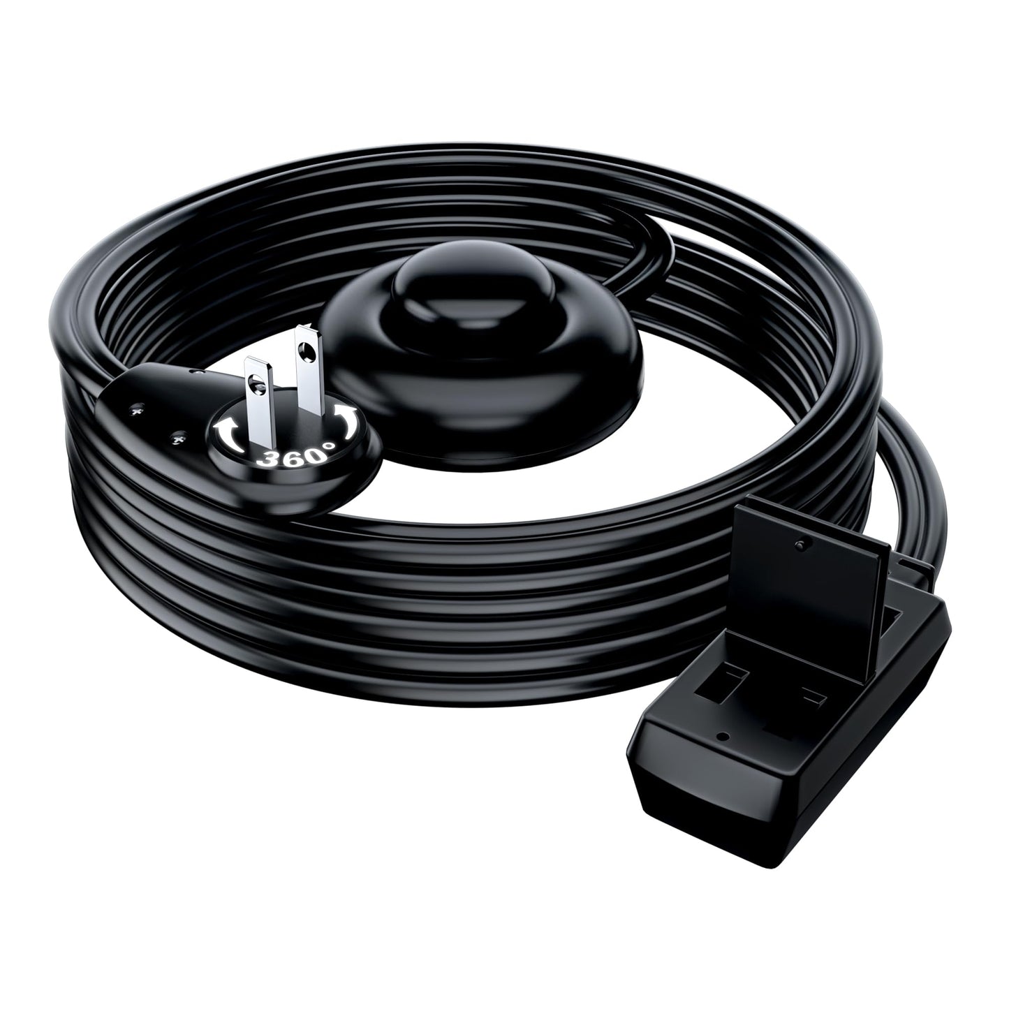 10 FT / without Cradle / Black
