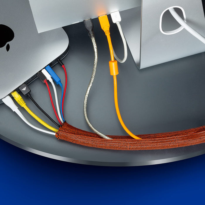 Black Orange / 6 FT / 0.5 in., Black Orange / 6 FT / 1 in., Black Orange / 10 FT / 0.5 in., Black Orange / 10 FT / 1 in., Black Orange / 25 FT / 0.5 in., Black Orange / 25 FT / 1 in.