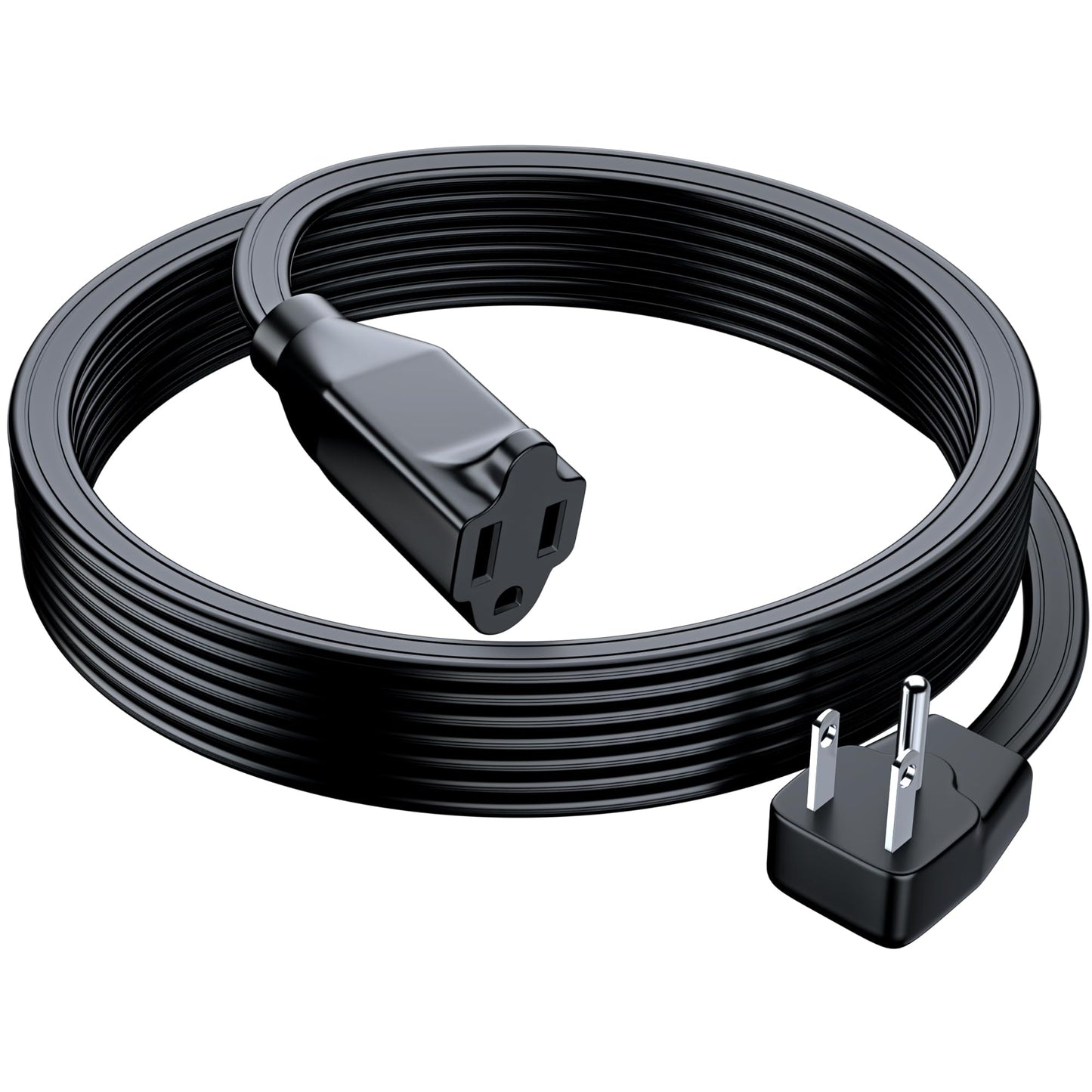 Heavy-Duty 14AWG Flat Plug Extension Cord