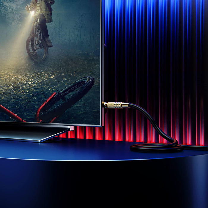 Black / 1.5 FT, Black / 2 FT, Black / 3 FT, Black / 4 FT, Black / 6 FT, Black / 8 FT, Black / 10 FT, Black / 12 FT, Black / 15 FT, Black / 25 FT, Black / 30 FT, Black / 50 FT