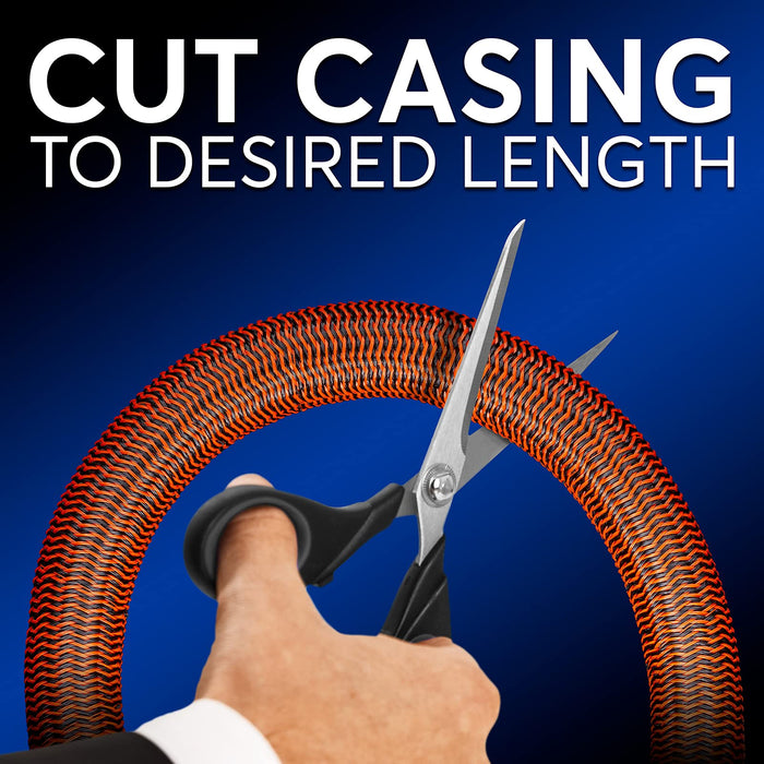 Black Orange / 6 FT / 0.5 in., Black Orange / 6 FT / 1 in., Black Orange / 10 FT / 0.5 in., Black Orange / 10 FT / 1 in., Black Orange / 25 FT / 0.5 in., Black Orange / 25 FT / 1 in.