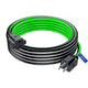 Maximm Extension Cord 1 Outlet 16 Gauge, Colored Wire, ETL Listed