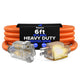 Extension Cord with Lighted Power Indicator Single Outlet 16 Gauge, SJTW, ETL Listed