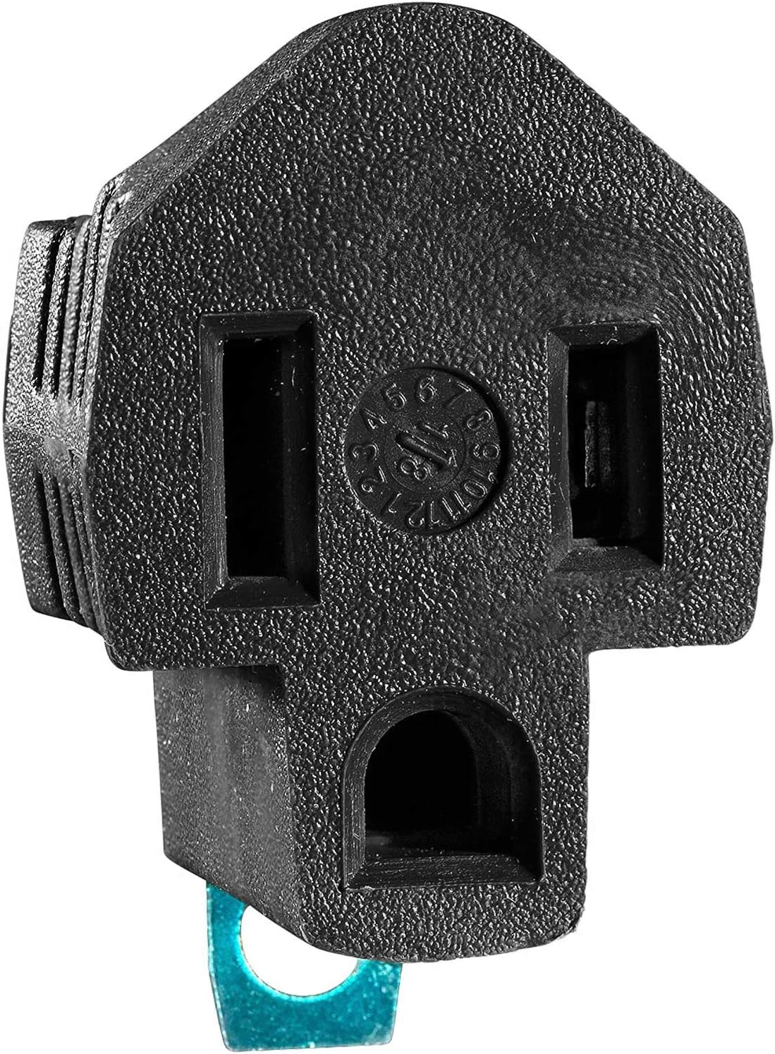 Maximm 2 Prong to 3 Prong Outlet Adapter, Polarized Grounding Converter ETL Two Prong to Three prongs Outlets ETL Listed
