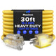 Extension Cord with Lighted Power Indicator Single Outlet 16 Gauge, SJTW, ETL Listed