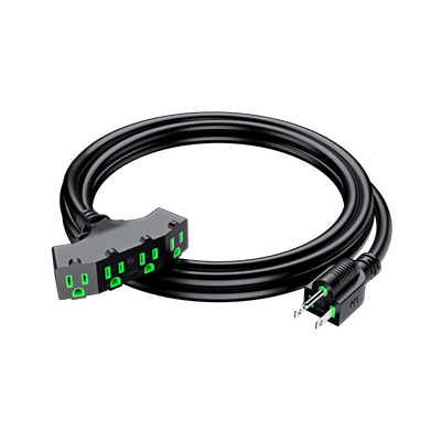 4-Outlet Outdoor 10 and 12AWG