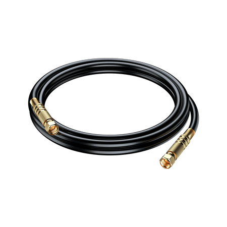 QuadShield RG6 Straight Spring Type