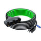 Extension Cord with 3 Outlets, 14 Gauge Indoor/Outdoor (3 Tone)