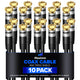 Coaxial Cable Trishield Straight to Straight End 10 Pack