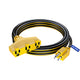Extension Cord with 3 Outlets, 16 Gauge Indoor/Outdoor (2 Tone)