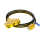 Extension Cord with 3 Outlets, 16 Gauge Indoor/Outdoor (2 Tone)