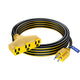 Extension Cord with 3 Outlets, 16 Gauge Indoor/Outdoor (2 Tone)