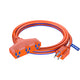 Extension Cord with 3 Outlets, 16 Gauge Indoor/Outdoor (2 Tone)
