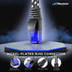 Maximm Cat6 Ethernet Cable Flat Braided Network LAN Internet Cable