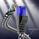 Maximm Cat6 Ethernet Cable Flat Braided Network LAN Internet Cable