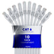 10-Pack - Long Length - Cat6 Ethernet Cable CCA
