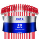 20-Pack - Cat 6 Ethernet Cable CCA