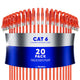 20-Pack - Cat 6 Ethernet Cable CCA