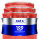 100-Pack - Cat 6 Ethernet Cable CCA