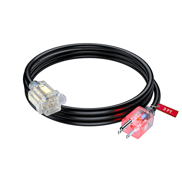 1-Outlet Lighted Extension Cord 16 Gauge