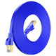 Maximm Cable Cat7 Flat Ethernet Cable, 10 Gbps, 600 MHz, Shielded RJ45 Gold Connectors Ultra-Thin Flexible Design for Home & Office Networking