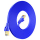 Maximm Cable Cat7 Flat Ethernet Cable, 10 Gbps, 600 MHz, Shielded RJ45 Gold Connectors Ultra-Thin Flexible Design for Home & Office Networking