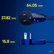 Black / 1 FT, Black / 3 FT, Black / 6 FT, Black / 10 FT, Black / 15 FT, Black / 25 FT, Black / 50 FT