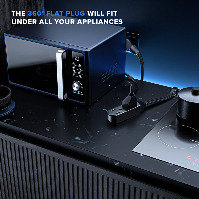 Black / 1 FT, Black / 3 FT, Black / 6 FT, Black / 10 FT, Black / 15 FT, Black / 25 FT, Black / 50 FT