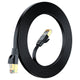 Maximm Cable Cat7 Flat Ethernet Cable, 10 Gbps, 600 MHz, Shielded RJ45 Gold Connectors Ultra-Thin Flexible Design for Home & Office Networking