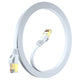 Maximm Cable Cat7 Flat Ethernet Cable, 10 Gbps, 600 MHz, Shielded RJ45 Gold Connectors Ultra-Thin Flexible Design for Home & Office Networking
