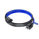Maximm Extension Cord 1 Outlet 16 Gauge, Colored Wire,  ETL Listed