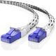 Maximm Cat6 Ethernet Cable Flat Braided Network LAN Internet Cable