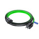 Maximm Extension Cord 1 Outlet 16 Gauge, Colored Wire,  ETL Listed