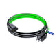 Maximm Extension Cord 1 Outlet 16 Gauge, Colored Wire,  ETL Listed