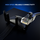 Maximm Cat6 Ethernet Extension Cable Male-to-Female Connector