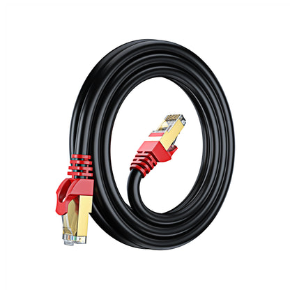 Maximm Cat7 Outdoor & Indoor Ethernet Cable Heavy Duty Waterproof, Direct Burial, In-Ground, POE, Network, Internet